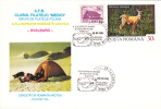 TH NEGOITA, ROMANIAN EXPEDITION, ANTARCTICA, WHALE, 1994, SPECIAL COVER, OBLITERATION CONCORDANTE, ROMANIA - Erforscher