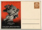 DR PP122/C75-02  Privat-Postkarte TAG DER BRIEFMARKE 1938 - Private Postal Stationery