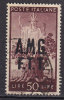 Italy Triese Zone A (AMG FTT) 1947 Mi. 16    50 L Airmail Flugpostmarke Overprinted - Oblitérés