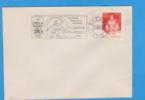 Los Angeles Olympics.athletics, Disk Launcher, Special Cancellation ROMANIA Enveloppe Liliput 1984 - Summer 1984: Los Angeles