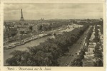 Paris Panorama Sur La Seine 1953 - La Seine Et Ses Bords