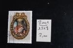 Liechtenstein - Noël - 90 R - Année 2001 - Y.T. 1217 - Oblitéré - Used - Gestempeld. - Gebraucht