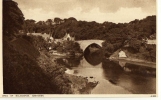 Postal ,Aberdeen, Brig Of Balgownie  ( Inglaterra,) Post Card, - Aberdeenshire