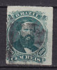 Brazil 1866 Mi. 34      100 R Kaiser Pedro II. Imperf. - Used Stamps