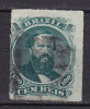 Brazil 1866 Mi. 34      100 R Kaiser Pedro II. Imperf. - Gebraucht