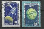 USSR 1960 - BACK SIDE OF THE MOON - CPL. SET - USED OBLITERE GESTEMPELT - Astrología