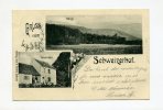 1900 Alte  S/W Postkarte Gruss Aus Schweizerhof Zabern Saverne Elsass - Elsass