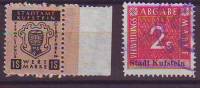 145p: Tirol- Kufstein 1948- 1950, Beide Gebührenmarken Der Gemeinde ** Und Gebraucht, RRR - Revenue Stamps