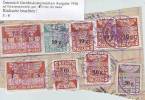 145i: Österreich Gerichtskostenmarken Ausgabe 1946 Dokumentausschnitt Baden 16.9.1946 - Revenue Stamps