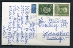 Germany 1950 Picture Post Card (PPC) Sent To Sweden CV 125++euro. View Of The Burghalde Kempten. - Brieven En Documenten