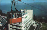 Romania-Postcard 1975- Sinaia-The Cable Car-Alpin Hotel. - Seilbahnen