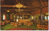 Yanuca Island Fiji, The Fijian Resort Bar, Alcohol, Polynesie Francaise Stamp, On C1970s Vintage Postcard - Fiji