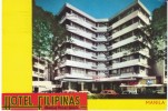 Manila Philippines, Hotel Filipinas, Lodging, C1950s/60s Vintage Postcard - Filippijnen