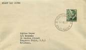 1951  King George VI  3 D.  Private FDC  SG 237d - FDC