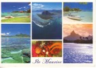 ILE MAURICE Couleurs De L'Ile Cpm Multivues Couleur - Mauritius