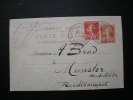 Oblitération STRASBOURG 3 / BAS-RHIN Du 5 Février 1921 - Autres & Non Classés