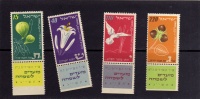 ISRAEL - ISRAELE  1952 NUOVO ANNO  MNH  - ISRAEL NEY YEAR - Nuevos (con Tab)