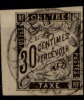 COLONIES GENERALES TAXE N° 9 Oblitéré Hatien (Cochinchine)  RARE - Strafportzegels