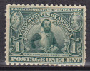 United States 1907 Mi. 159     1 C Jamestown-Ausstellung Hauptmann John Smith, Powhatan Und Pocahontas MH* - Unused Stamps