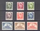 (S1165) GREENLAND, 1950-1953 (Definitive Issue). Complete Set. Mi ## 28-36. MNH** - Ongebruikt