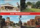 AK B-Niederschönhausen (Pankow): Brosepark, Friedenskirche, Grabbeallee, 1989 - Pankow