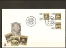 Czeslaw Slania. Greenland 2001. Int.Stamp Exhibition HAFNIA'01. Michel 271-73 FDC. - FDC