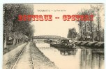 60 - THOUROTTE - Rare - Pont De Fer Sur Le Canal - Halage D´une Péniche - Batellerie Marinier - Dos Scané - Thourotte