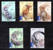 Australia 2011 Bush Babies Set Of 5 CTO - Bilby, Dingo, Kangaroo, Koala, Glider - - Gebraucht