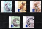 Australia 2011 Bush Babies Set Of 5 CTO - Bilby, Dingo, Kangaroo, Koala, Glider - - - Gebraucht