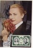 CM MONACO  PRINCESSE  GRACE  KELLY  # MARIAGE # GRIMALDI  19 AVRIL 1956 - Cartoline Maximum