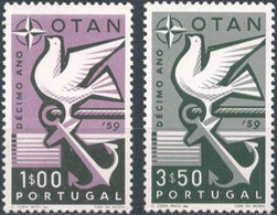PORTUGAL..1960..Michel  # 878-879...MLH. - Unused Stamps