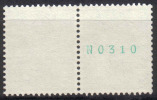 Zu 356RL.01 ** / MNH N0310 Paire Zu Spécial 5,25 à 20 % Voir Scans Recto/verso - Rollen