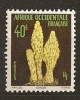 Afrique Occidentale Francaise AOF 1958 N° 71 Iso ** Fleurs, Cistanche Tubulosa, Plante Parasite, Légende, Longévité - Otros & Sin Clasificación