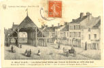 91/ CPA - Milly - Les Halles Furent Baties Par L´Amiral De Graville En 1479 (Dessin - Lithographie) - Milly La Foret