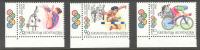 Liechtenstein 100th Anniv. Of Olympic Games Olympic Games Atlanta 1996 Set Of 3 MNH** 2.70 SFr. - Ete 1996: Atlanta