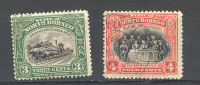 Borneo Du Nord - North Borneo  1925 -28  3c And 4c   Obl - Borneo Del Nord (...-1963)