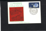 France  Yvert N° 1361 - Cachet FRANCE URSS - Lettres & Documents