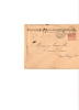 1903 Yvert 125 Sur Lettre PLM - 1900-02 Mouchon