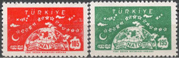TURKEY..1959..Michel # 1621-1622...MLH. - Unused Stamps