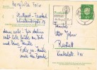 2494. Tarjeta Entero Postal STUTTGART  (alemania)1961. Kongress Stadt - Cartes Postales - Oblitérées