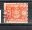 Italia   -   1945.  Segnatasse  1 £  Con Filigrana .  Viaggiato, Bello - Postage Due