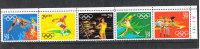 U.s.a.   -   1991.  Preol.  Barcellona '92. Atletica Leggera. Athletics. Strip Complete MNH Series - Zomer 1992: Barcelona