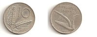 10 Lire – Italie – 1955– Epis De Blé – Aluminium – Etat TTB – KM 93 - 10 Liras