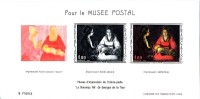 Bloc Pour Le Musée Postal Le Nouveau Né Georges De La Tour Peinture Peintre - Souvenir Blokken