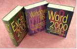3 Bücher - Word 2000 , Windows 98 , Excel 2000 , Leicht Verständlich , Benutzerfreundlich Informativ & HilfreichNeu - Colis