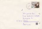 Schleiereule (Tyto Alba) Auf Bedarfsbrief 1986 - CSR, CSSR To Austria - Owls