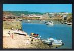 RB 847 - Postcard View The Harbour Children & Motor Boat Aberystwyth Cardinganshire Wales - Cardiganshire