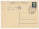 Italia - 1944 - Cartolina Postale, Imperiale Senza Fasci, 60 C. Verde Su Avorio - 11-1-45 Roma - Marcophilie