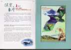 Folder 2005 Conservation Stamps S/s Monkey Bird Frog Circular Mount Fauna  Island Ocean - Grenouilles