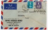 KENYA  /  ITALIA  (Palermo)  - Cover_Lettera  1961 - AIR MAIL - Kenya (1963-...)